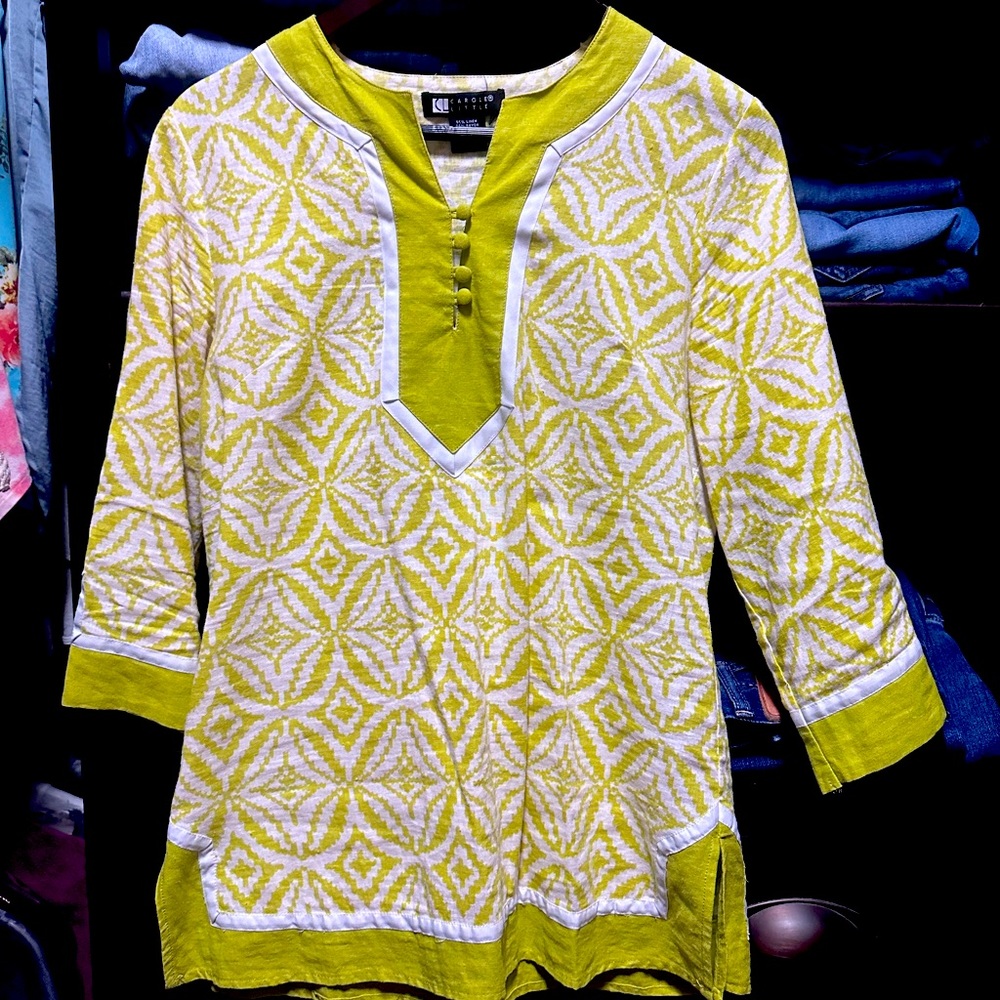 Women’s Linen Blend Tunic Size S